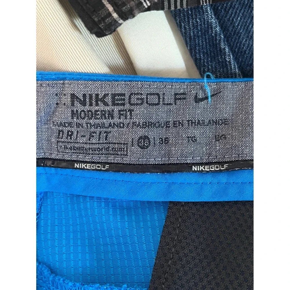 Nike Golf Modern Fit Dri-FIT Shorts Mens 40 Blue Performance Athletic 1638
